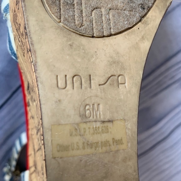 ✅5X Host Pick✅ Unisa Wedge Open Toe Shoes, 6M - Picture 7 of 7